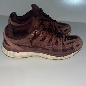 Nike Men's P 6000 Darl Brown Pony Sneakers 8